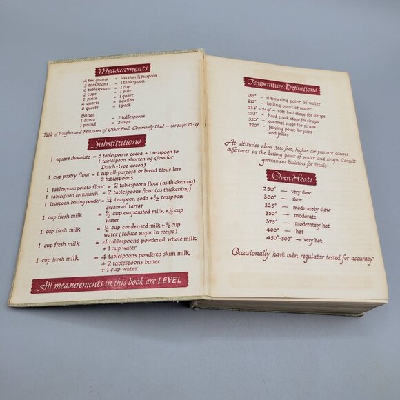 1951 The New Fannie Farmer Boston Cooking School Cook Book Hardcover - Picture 5 of 15